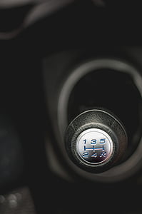 black and gray vehicle gear shift lever thumbnail