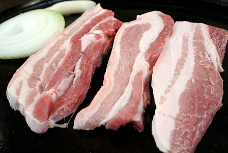 pork, meat, barbecues, pig, republic of korea, samgyeop thumbnail