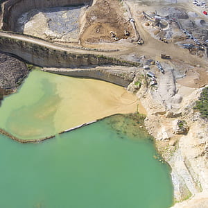 aerial of mining area thumbnail