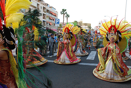group of people parade on road thumbnail