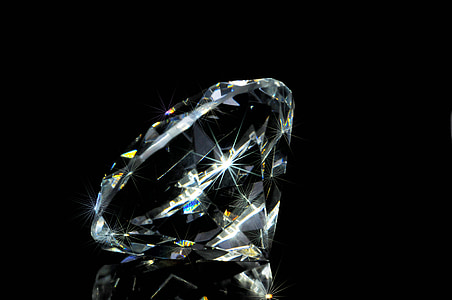 photo of clear gemstone in black background thumbnail