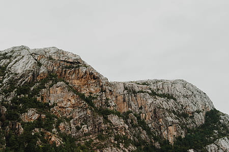brown and gray rock mountains during daytime thumbnail