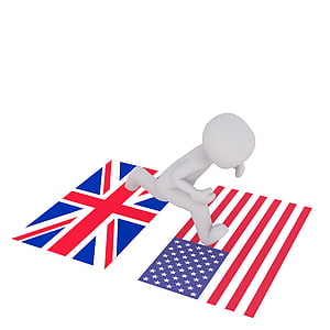 flag of United Kingdom and U.S.A thumbnail