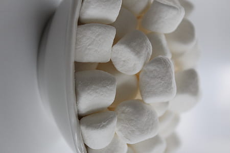 bunch of marshmallow on white bowl thumbnail