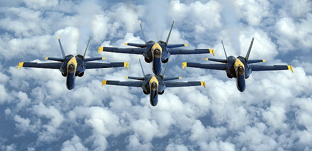 four black jet planes thumbnail