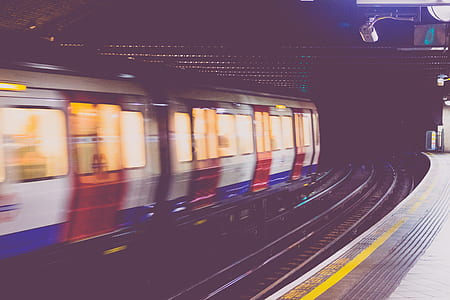 train, tunnel, blur, motion thumbnail