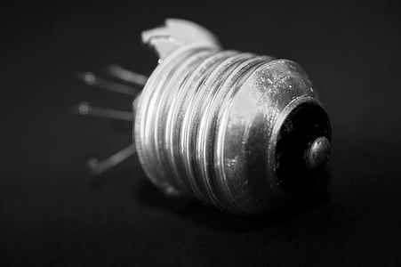 grayscale selective focus photography of bulb part thumbnail