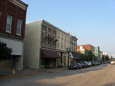 Huntingburg Commercial Historic District, Indiana thumbnail