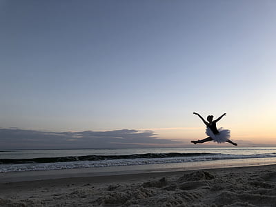 ballerina on beach thumbnail