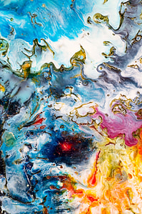 white, yellow, purple, blue, dissolve, painting thumbnail