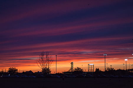 black post under cal sky during golden hour thumbnail