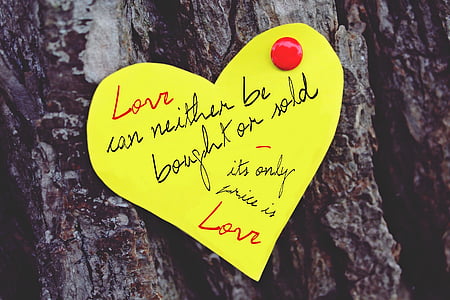 love can neither be bought or sold heart paper cut thumbnail