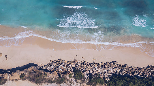 aerial photography of an ocean thumbnail