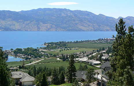 Landscape of Mount Boucherie, West Kelowna, British Columbia, Canada thumbnail