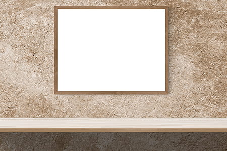 brown wooden framed cork board thumbnail