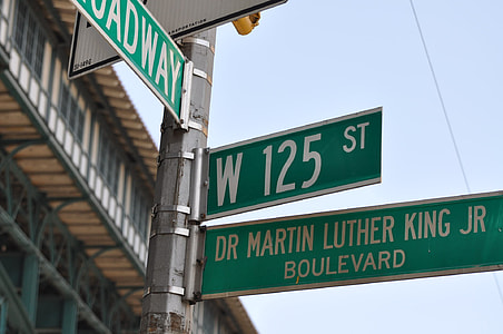 Dr. Martin Luther King Jr road signage thumbnail