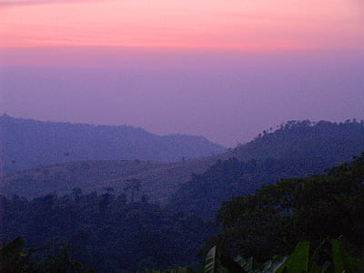 dawn, landscape, sunset, sunrise thumbnail