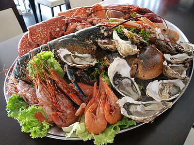 seafood on plate thumbnail