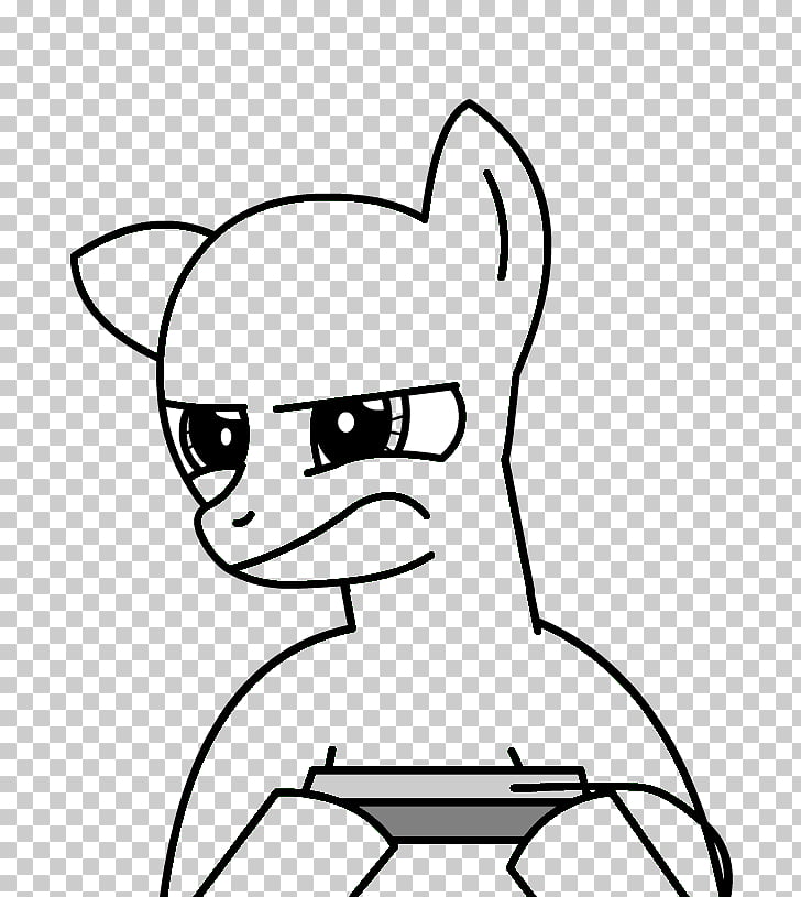 Whiskers Pony Drawing Anime Girl Shrug Png Clipart Free Cliparts Uihere
