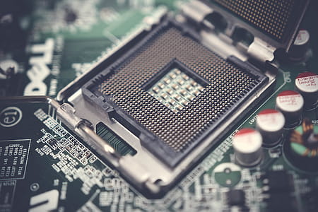 Shallow Focus Lens Photo of Computer Processor thumbnail