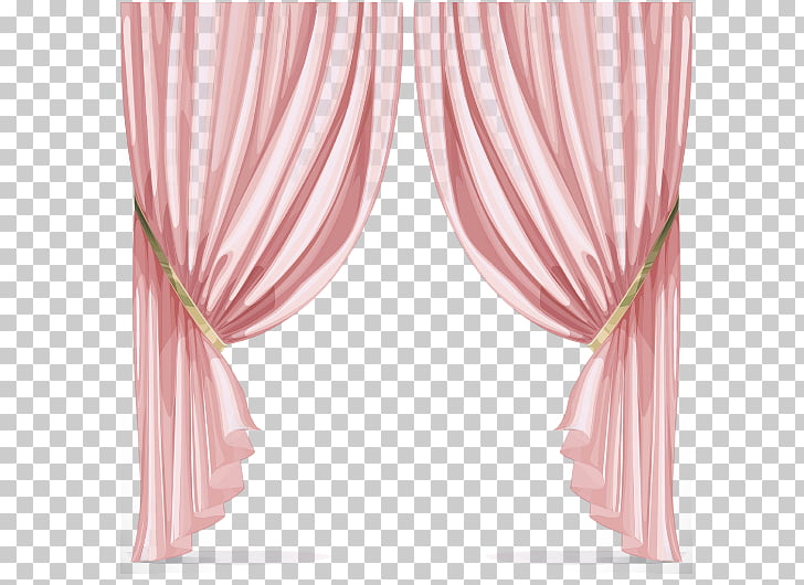 Window Curtain Shutterstock Stock Photography Pink Curtains Pink
