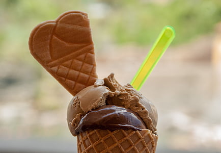 macro shot photography of ice cream thumbnail