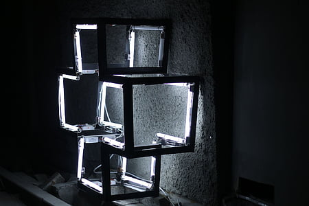grayscale cross-shaped lamp wallpaper thumbnail