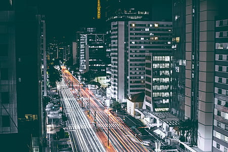 city, bird's eye view, road, traffic thumbnail