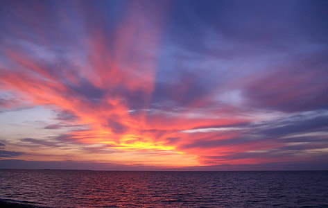 landscape photo of seashore during golden houer thumbnail