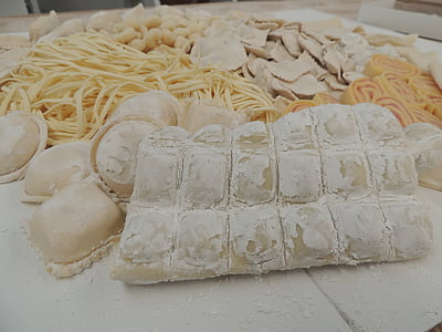 dough and pasta on table thumbnail