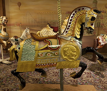 multicolored carousel figurine thumbnail