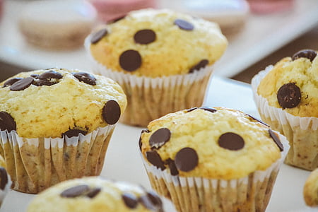 cupcake with chocolate chip thumbnail