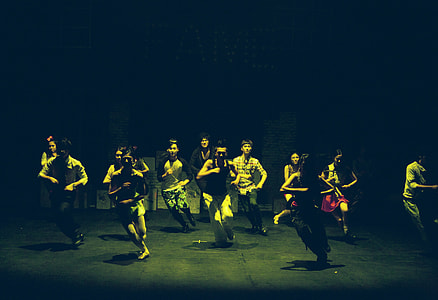 group of people practicing dance moves thumbnail
