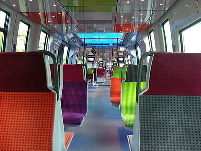 photography of public transit interior thumbnail