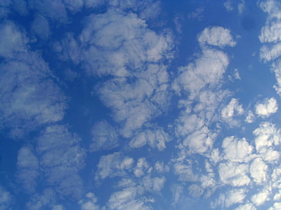 white clouds and blue sky thumbnail
